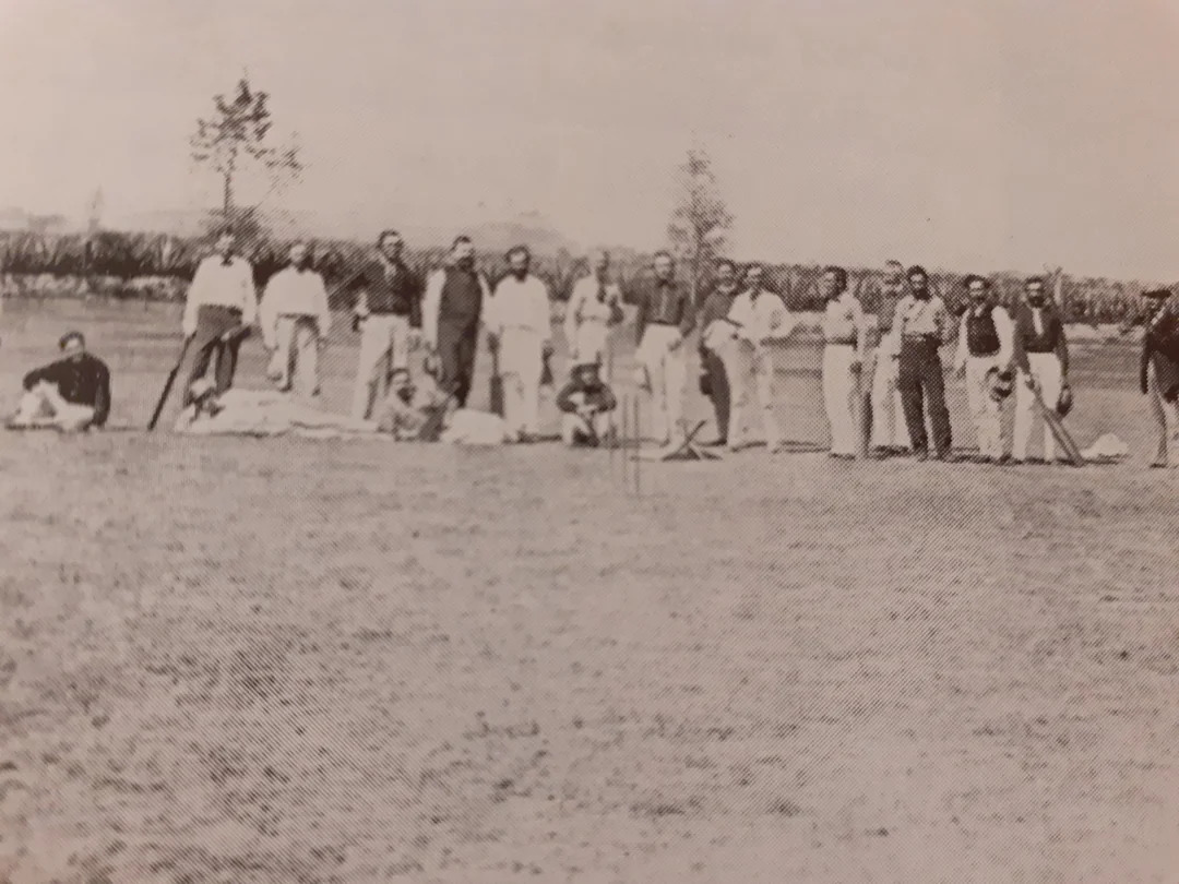 In the archives of the Biblioteca Vasconcelos, there is a black and white photograph of Emperor Maximilian, the Austrian archduke who ruled Mexico for three years, playing a Sunday game. Two years later, he was captured and shot by the republican forces of President Benito Juárez. (Image via special arrangement)