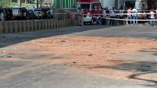 Motorcyclist dies after falling into pit dug for roadwork in Hapur