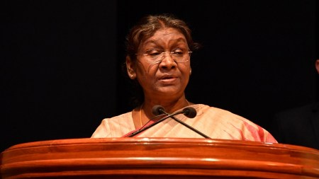 President Droupadi Murmu is scheduled to deliver the Independence Day-eve address at 7pm today