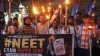 neet paper leak protest