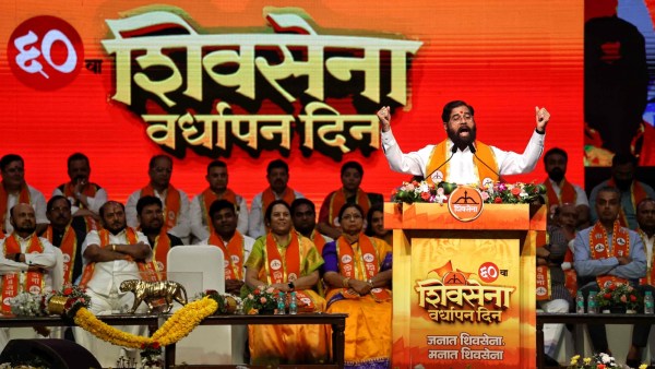 Shiv Sena Foundation Day, shiv sena, Uddhav Thackeray, Eknath Shinde, Uddhav Thackeray vs Eknath Shinde, Sanjay Jadhav, Omraje Nimbalkar, Nagesh Ashtikar, Babasaheb Wakchaure, Sanjay Deshmukh and Sanjay Dina Patil, Indian express news, current affairs