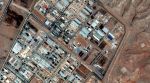 This satellite image provided by Maxar Technologies shows the Isfahan enrichment facility in Iran after being hit by Israeli airstrikes, on Saturday, June 14, 2025. (Maxar Technologies via AP)