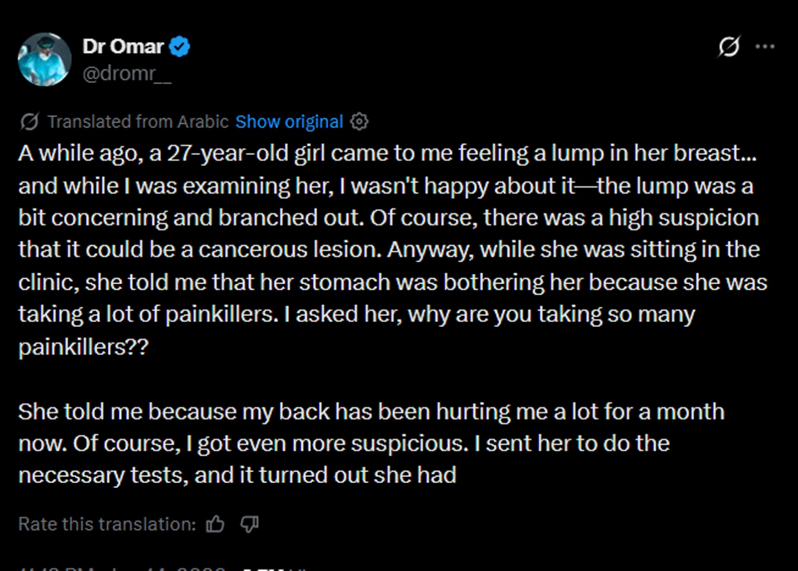 Dr Omar
