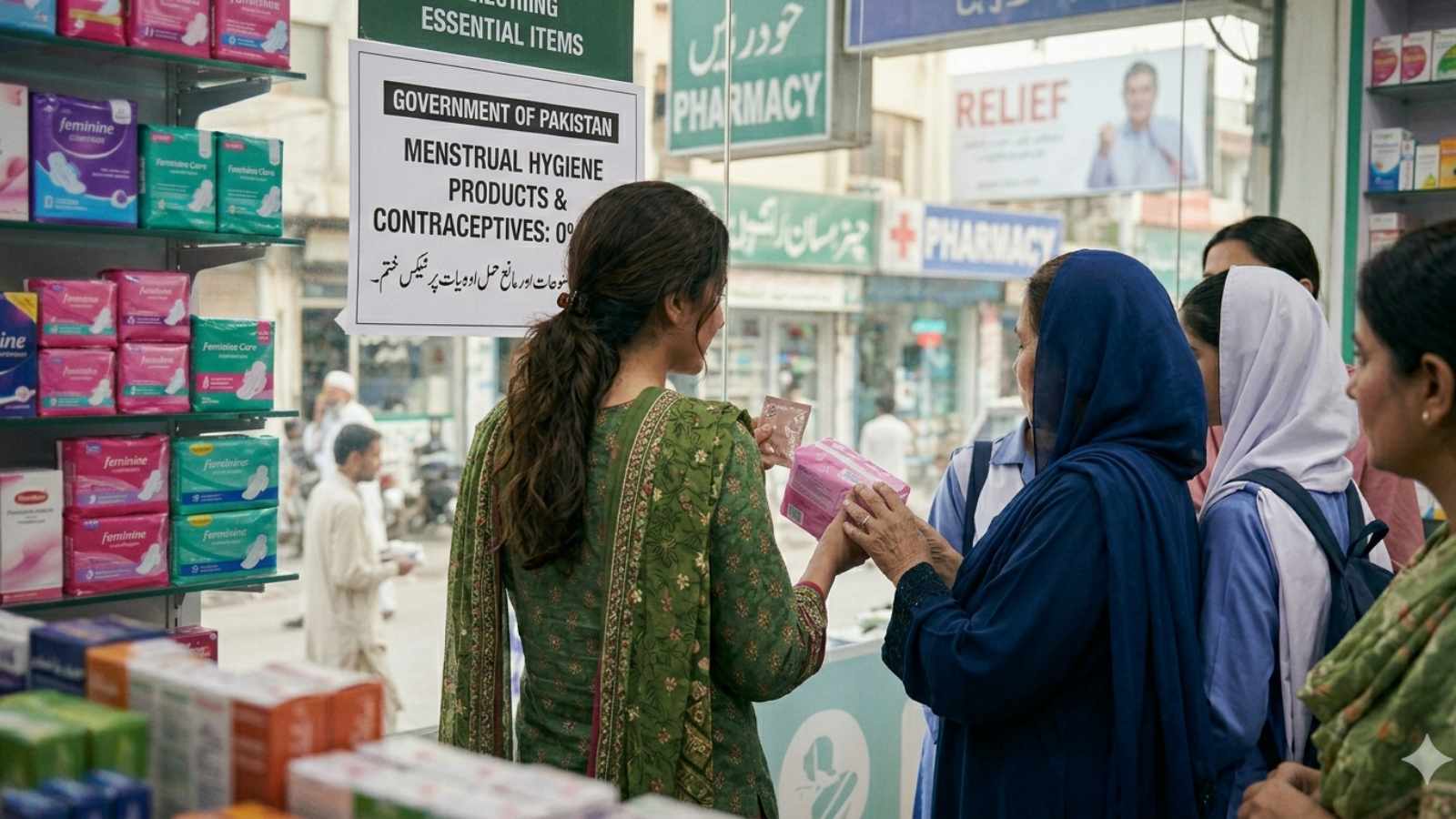 What is ‘period tax’ that Pakistan is moving to scrap?