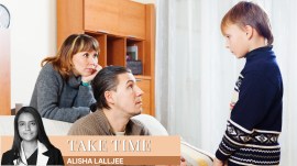 parents apologising to kids