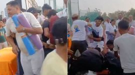 People steal yoga mats in meerut