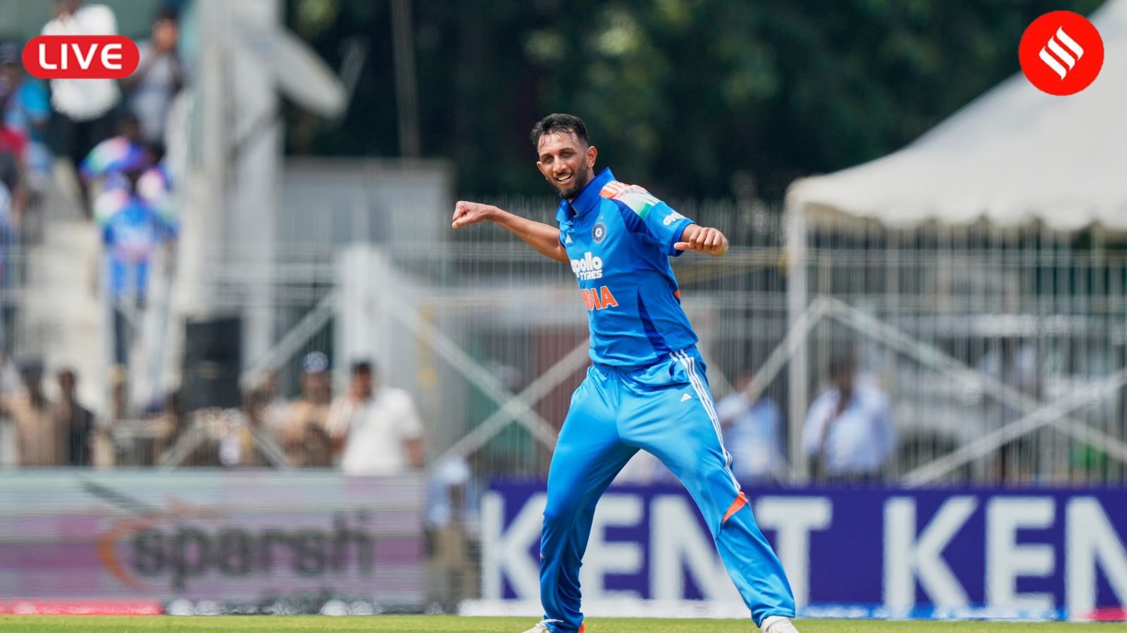 IND vs AFG LIVE Score, 3rd ODI: Shahidi-Omarzai put on 50-run stand; Afghanistan are four down at Chennai