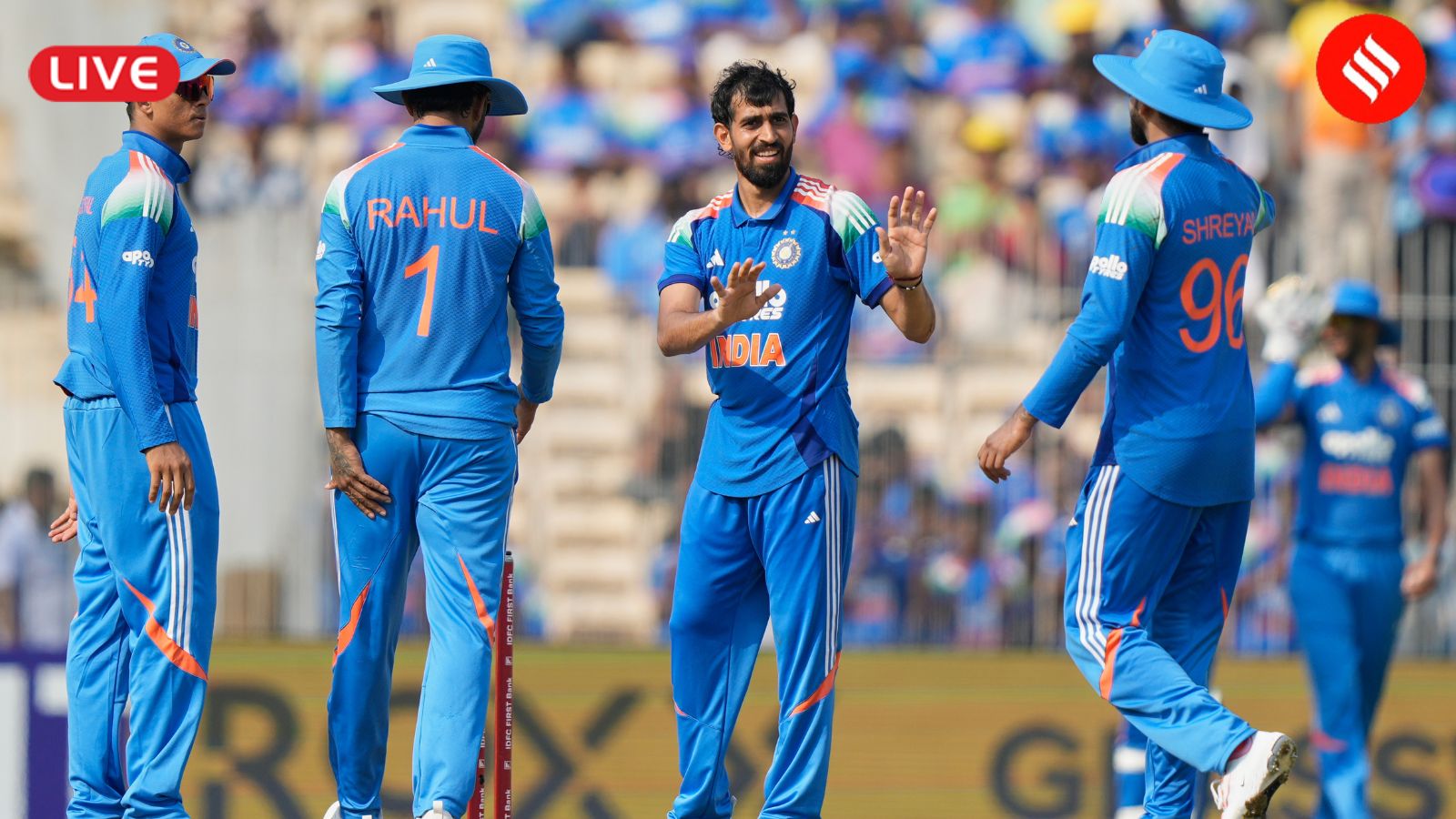 IND vs AFG LIVE Score, 3rd ODI: Harsh Dubey picks Rashid Khan; Afghanistan are seven down at Chennai