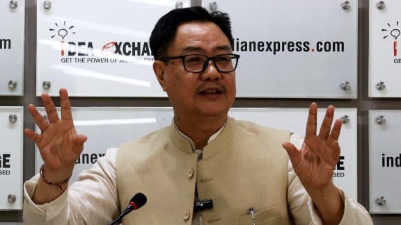 Kiren Rijiju, Kiren Rijiju on Dharmendra Pradhan, Kiren Rijiju on paper leak, CBSE on-screen marking glitches, Dharmendra Pradhan, NEET UG 2026 paper leak, National Testing Agency NTA, NEET UG 2026 cancellation, NEET paper leak Rajasthan, NTA NEET re-exam date 2026, NEET investigation, WhatsApp guess paper leak, CBI probe NEET leak, WhatsApp paper leak syndicate, Nashik medical student Shubham Kharinar, Private Mafia WhatsApp group, NEET guess paper controversy, exam paper leak India, Sikar NEET coaching hub, multi-state exam scam India, NEET chemistry paper leak Sikar, CBI probe NEET 2026, medical entrance exam cancelled India, 22 lakh students NEET re-test, Indian express