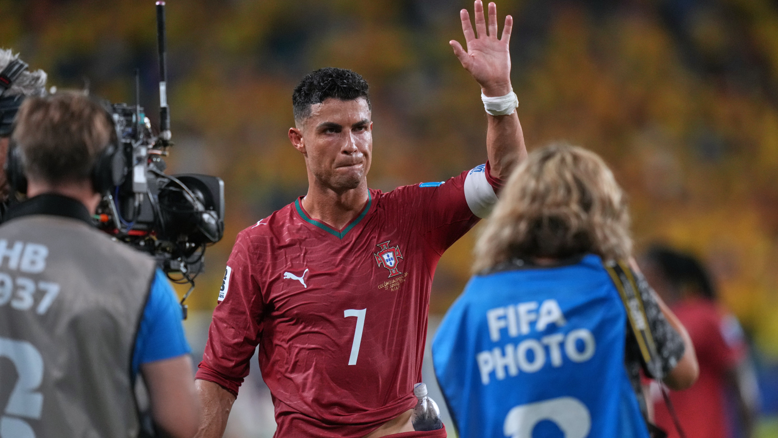 Portugal manager said Ronaldo's game is built around experience, discipline and intelligent movement rather than physical output alone. (AP Photo)