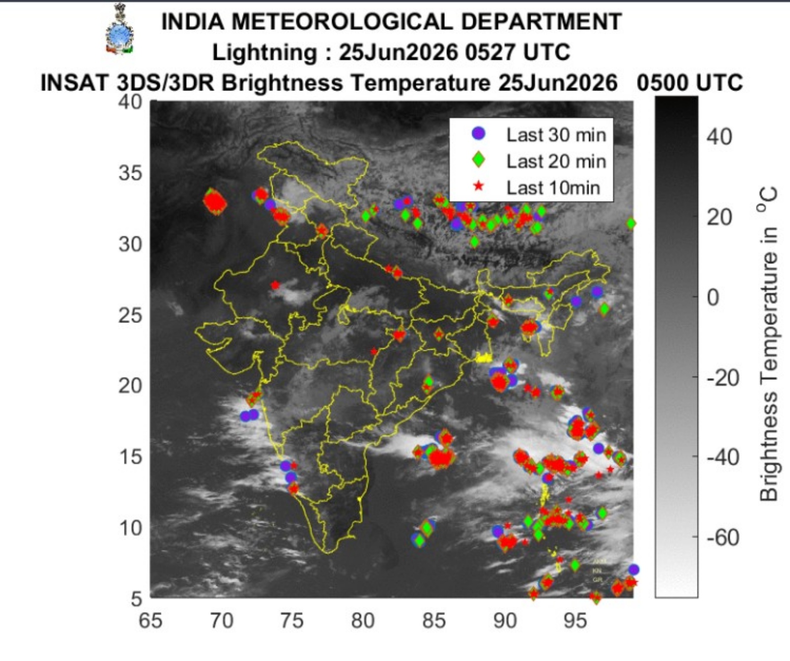 Satellite Image from IMD