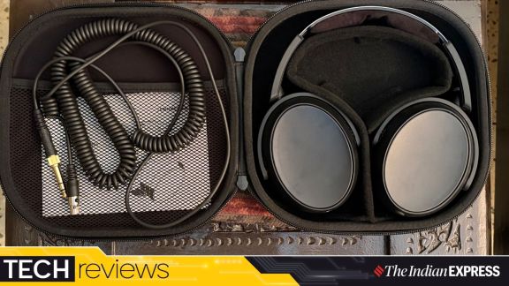 For casual listeners without a headphone amplifier, the HD 480 Pro Plus will sound flat. (Image credit: Anuj Bhatia/Indian Express)
