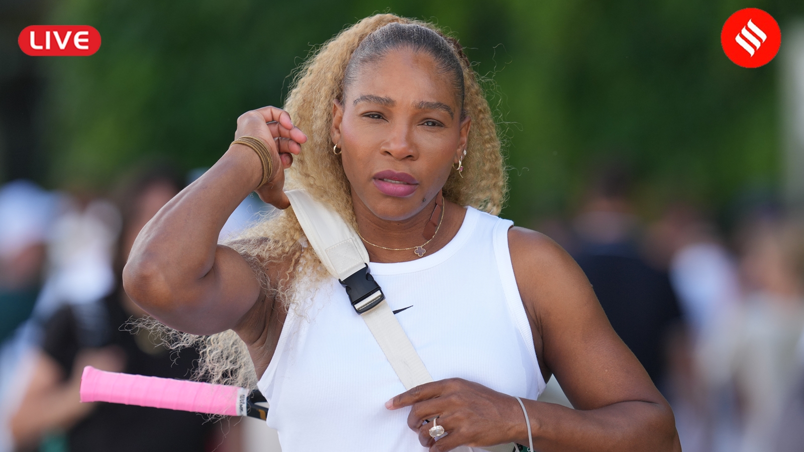 Serena Williams vs Maya Joint Wimbledon Match Live Updates: Serena's last match at Wimbledon was in 2022. (AP Photo)
