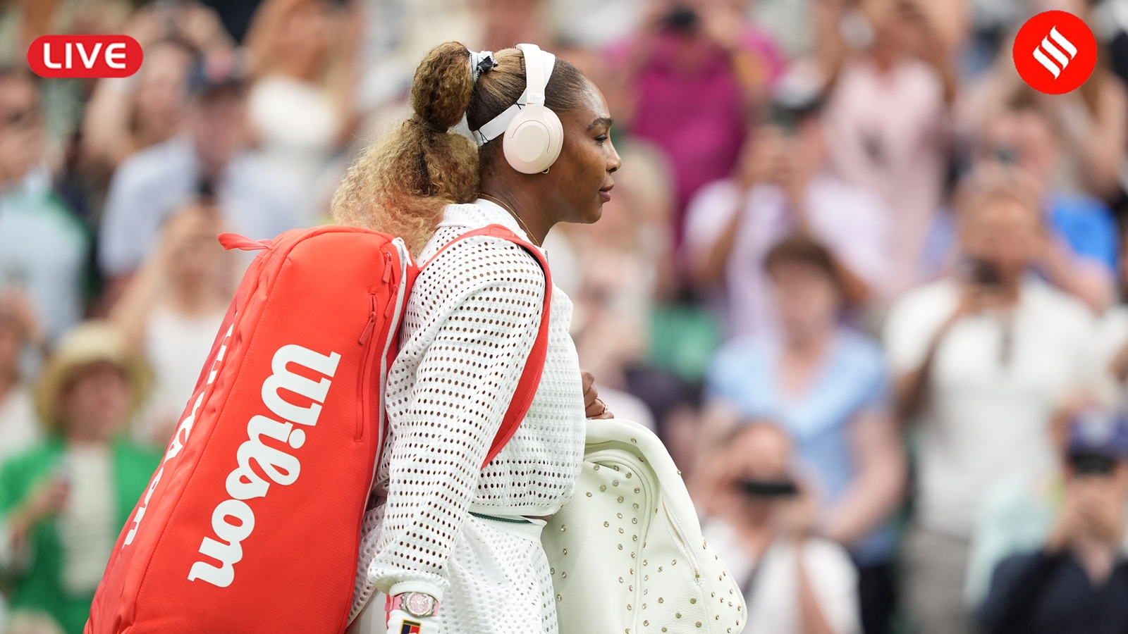 Serena Williams vs Maya Joint Wimbledon Match Live Updates: (AP Photo)