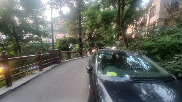 Road restrictions in Shimla have sparked protests from residents. (Express Photo)