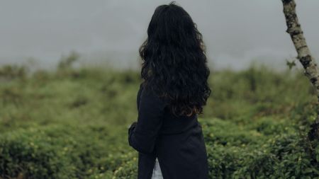 Midlife woman embracing independence and singlehood