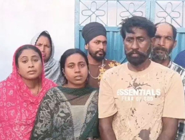 Sukhwinder Singh's family 