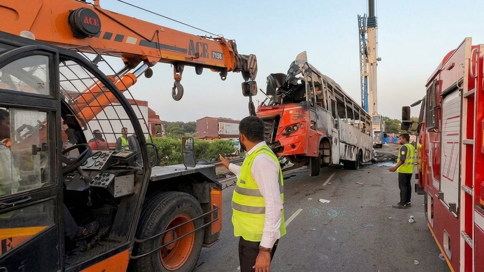  MSRTC driver's family waited hours for news of Surat bus crash