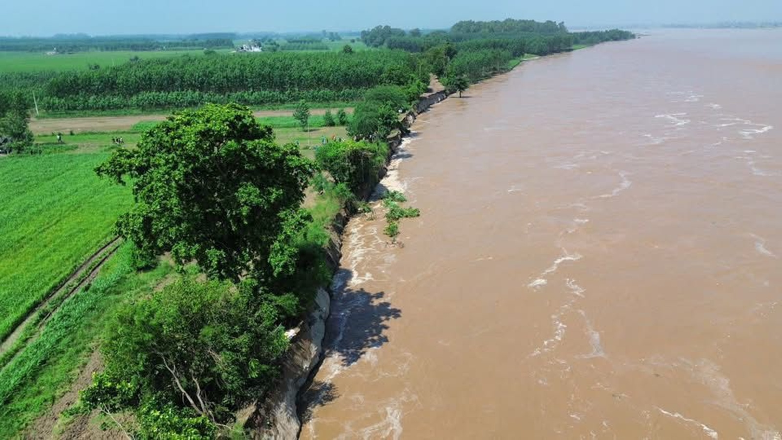75-year wait ends as Punjab begins work on road along Sutlej Dhussi embankment