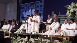 Priyank Kharge, Priynak Kharge gets Home, Shivakumar keeps Finance, DK Shivakumar, Karnataka government, G Parameshwara, Yathindra Siddaramaiah, Indian express news, current affairs