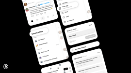 New community hubs, custom icons and feed controls are among the latest additions coming to Threads. (Image: Meta Newsroom)