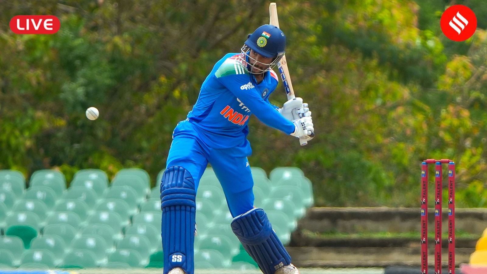 India A vs Afghanistan A Live Score, Tri Series 2026: Tilak Varma departs for IND vs AFG in Dambulla