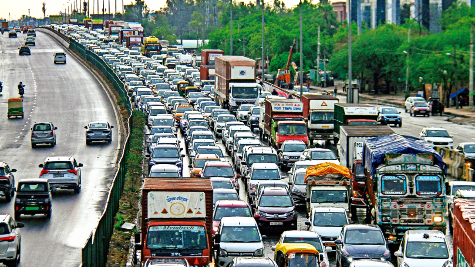 The bouncers on the Delhi-Gurgaon Expressway are telling us something