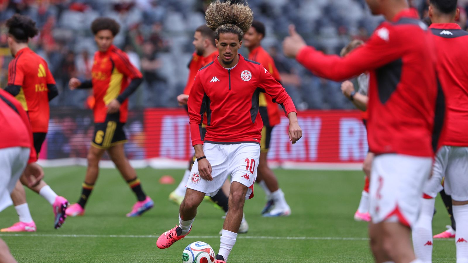 Why was Tunisia’s Hannibal Mejbri compared to David Beckham?
