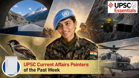upsc, current affairs, weekly pointers, prelims, mains