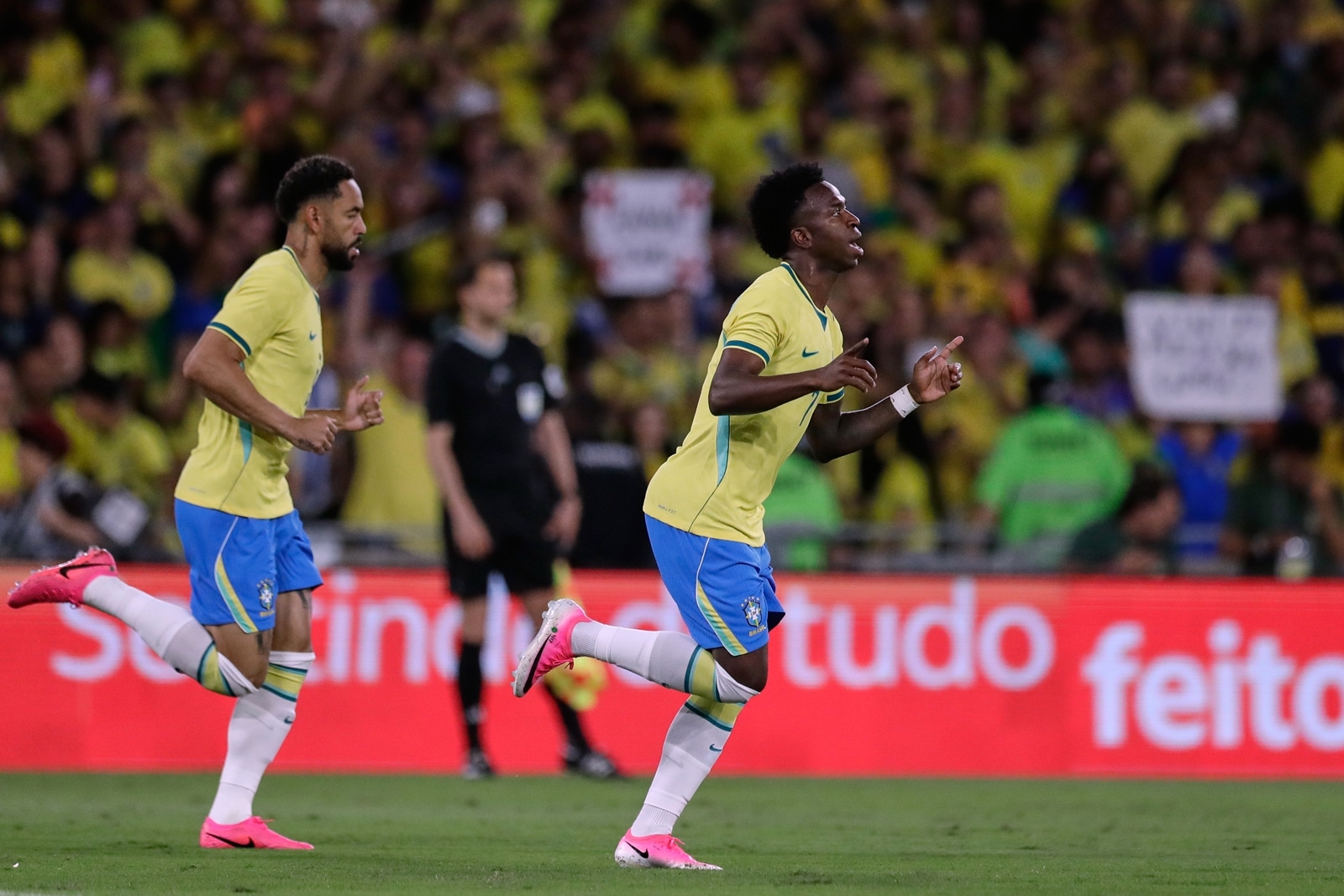 Brazil's attacking richers prompted Ancelotti to adopt a front-four system, a ploy he had seldom commissioned in his club odyssey. (AP Photo)