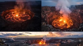 lava lakes