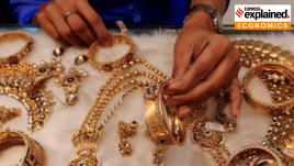 How a price surge fuelled gold loans, gold loans, Gold-backed credit, Gold prices, global gold price, Gold prices in India, Indian express business, business news, current affairs