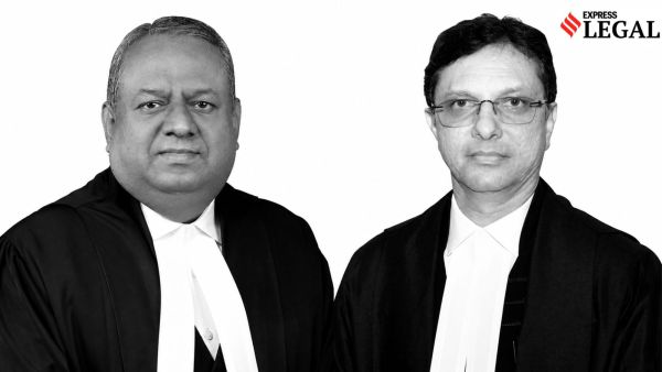 Justices Milind N Jadhav and Nandesh S Deshpande Bombay High Court library kolhapur