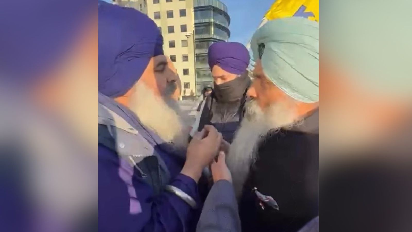 Video shows clash over 'Satluj' ban during PM Modi's Australia visit