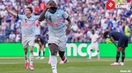 Second-half substitute Lukaku added Belgium’s final goal in the third minute of stoppage time