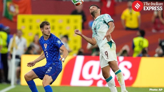 Goncalo Ramos headed in a brilliant cross from Rafael Leao during stoppage time