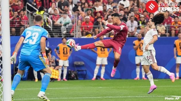 Ronaldo became the first ever player to score in all 6 editions of the World Cup