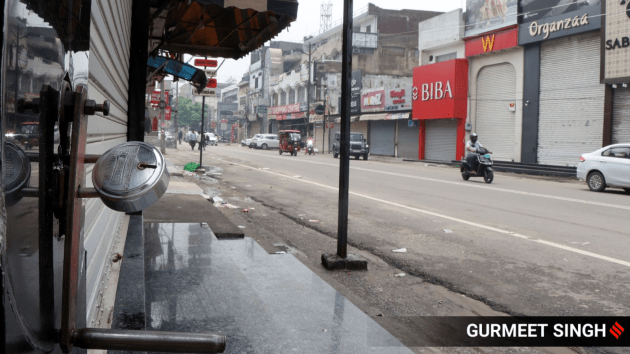 Ludhiana witnessed a near-total shutdown in response to the 'bandh' call