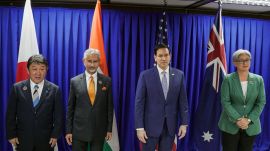 Quad foreign ministers meeting Manila