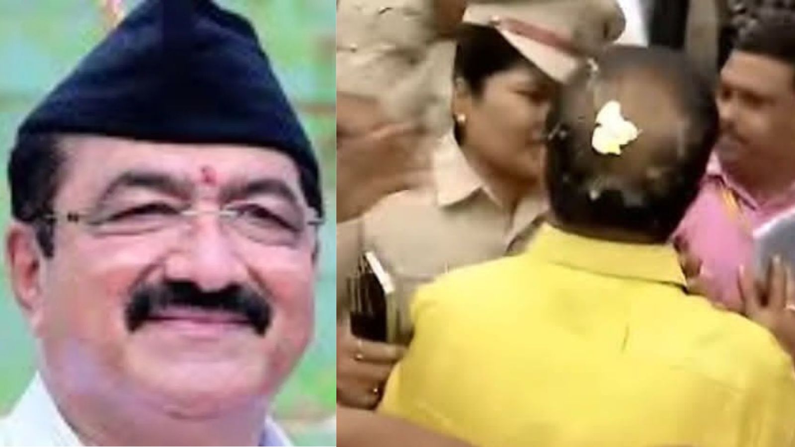 Egg hurled at BJP MLA outside Congress office in Bengaluru amid NEET protest