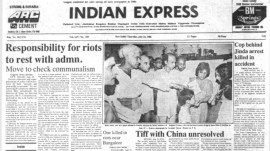 40 Years Ago, P Chidambaram, Reagan rules out sanctions, Sino-Indian border talks, Monsoon rainfall mystery, Ronald Reagan, South Africa, editorial, Indian express, opinion news, current affairs