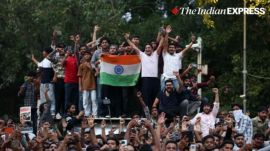 Student protest Lok Sabha anti-exam paper leak Bill