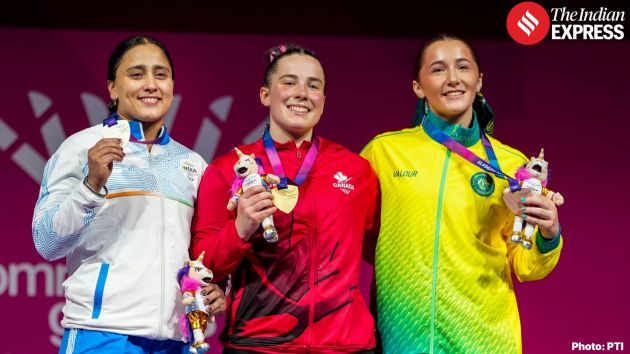 Canadian Charlotte Simoneau won gold with a total lift of 240kg