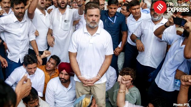 Congress MP Syed Naseer Hussain told The Indian Express, “Our demand is simple. We want the PM’s resignation and accountability”