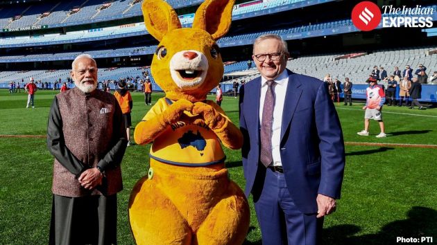 PM Modi visits Melbourne Cricket Ground with Australian PM