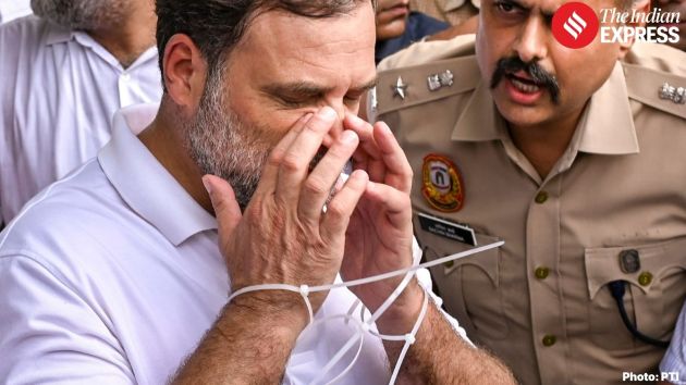 Police authorities are now urging the Congress leaders to end the sit-in protest outside the Prime Minister’s residence