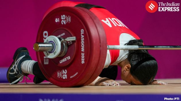Harjinder was placed second at the end of the snatch and maintained her position through the clean and jerk to win a medal at the Commonwealth Games for the second consecutive time