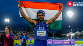 Sarvesh Kushare clinches high jump silver for India