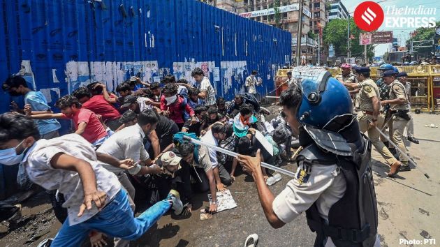 Police said security had been tightened across the state, with heavy deployment in all districts and all personnel's leave cancelled to maintain law and order