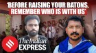 “Before Swinging Your Batons, Remember Who Is Walking With Us”: Abhijeet Dipke at CJP Protest